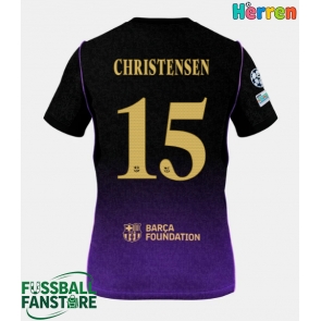 Barcelona Andreas Christensen #15 Replik Auswärtstrikot 2026-27 Kurzarm